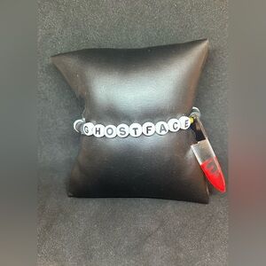 Ghostface (Horror Film) Heishi Charm Bracelet